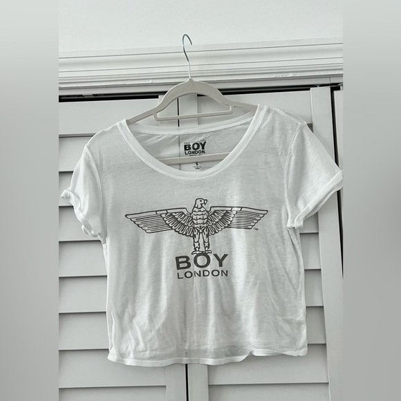 Boy London Crop Tee - Picture 3 of 5